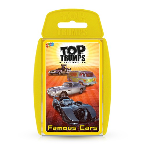 Top trumps famous cars - famous, card