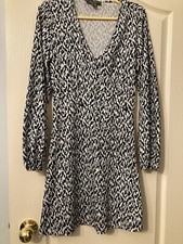 Primark Black And White Long