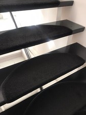 stair runner rug black 14