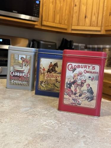 Vintage cadbury chocolate tins - vintage,