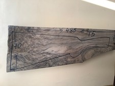 Shotgun restocking blank