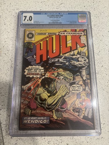 Hulk 180 french edition - #180, 1st