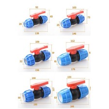 MDPE Compression Fitting Ball