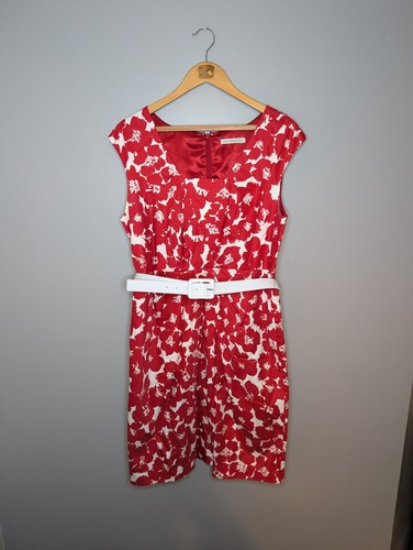 Gina bacconi red white - bacconi, floral