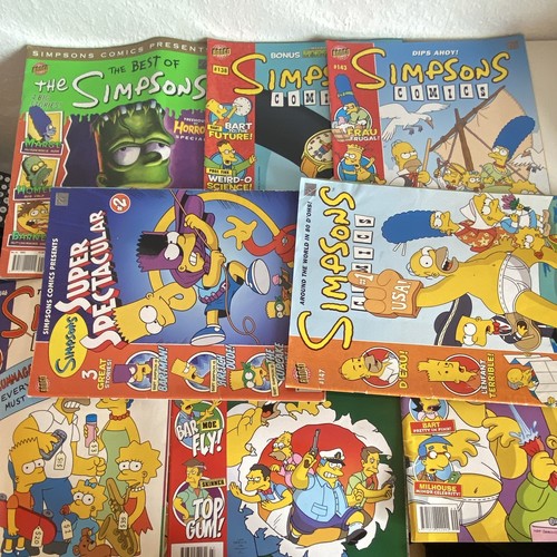 Simpsons comics bundle job - job, lot