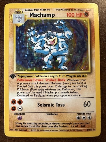 1st edition vintage base - 1st, set