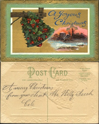 Joyous christmas holly covered - christmas,