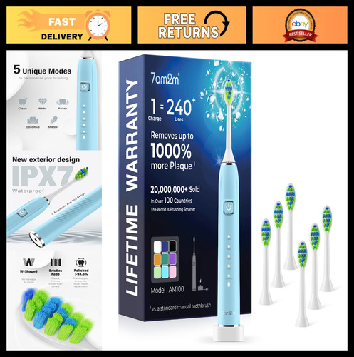 Sonic electric toothbrush - toothbrush, with