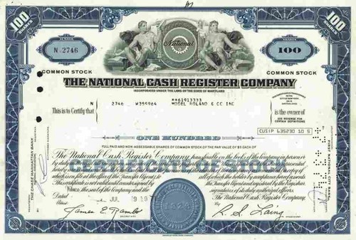 National cash register ncr - cash,