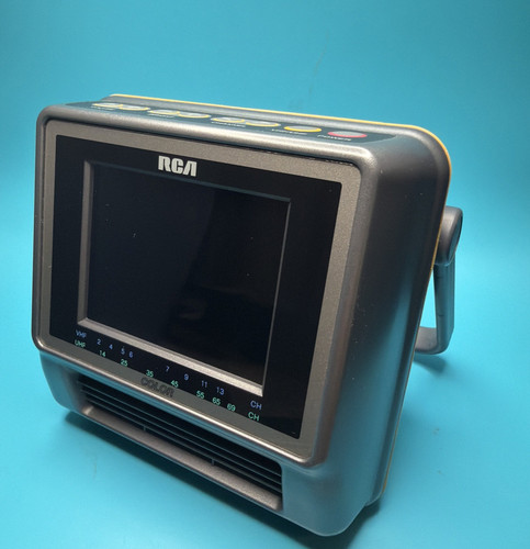 Vintage rca color lcd tv - 4",