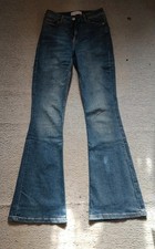 flared jeans size 6 - primark