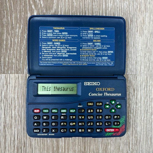 Seiko concise oxford - seiko,