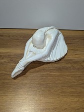 White Large Ballerina Plaster Sculpture - Ballet, Dancer Figurine