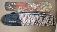 Capita Kazu Kokubo Pro Snowboard 152cm With Dakine Board Bag