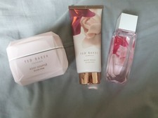 Ted Baker Blush Pink Toiletries Full Size Set Of 3 Luxury Brand New Gift Women