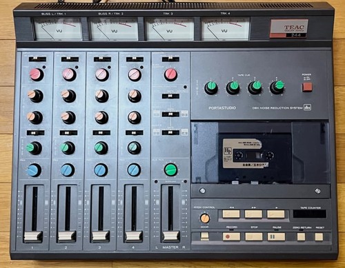 Tascam 244 portastudio track - tascam, 4-track