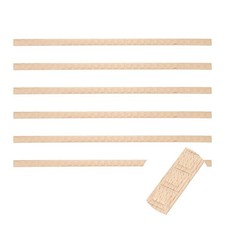 6Pcs 15.75" Decorative Wood