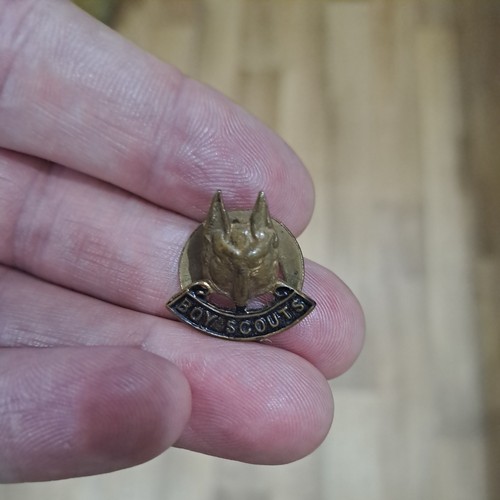 Scouting metal button - uk,