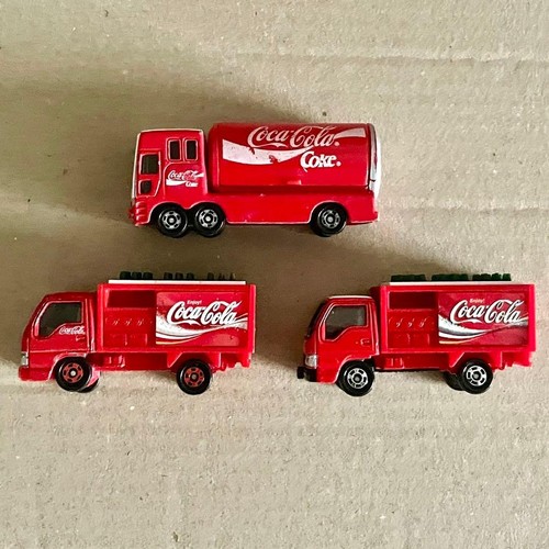 Tomica coca cola truck set - tomica,