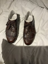 Mens Gucci Brown Leather Shoes