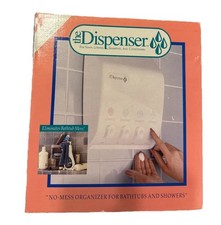 The Dispenser - Shower Soap 4 Chamber Dispenser 1990s Vintage Better Living NEW!
