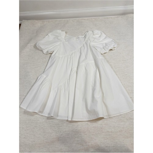 Zara white puff sleeve - zara, tiered