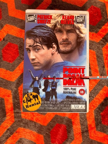 Point break 1991 - break, vhs