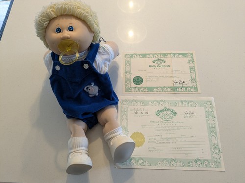 Vintage 1984 cabbage patch - cabbage, kid