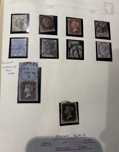 British stamps including - british,