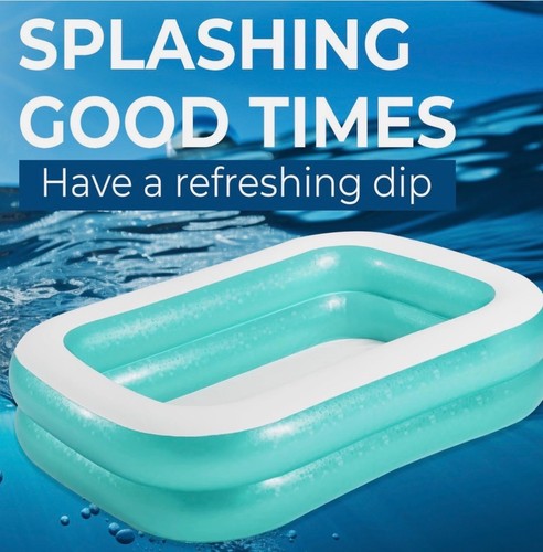 Large family swimming - large,