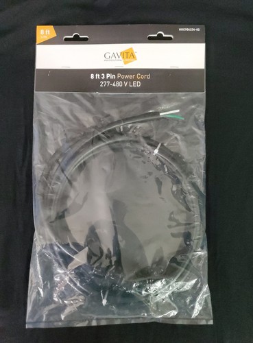 Gavita 8ft power - cord, 277-400