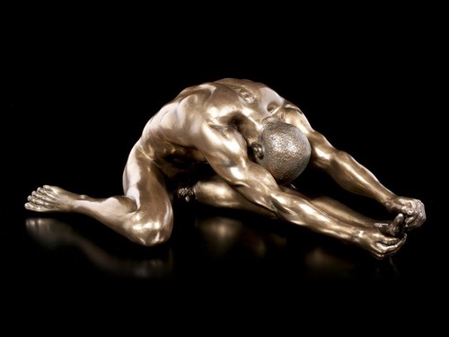 Male nude figure - male,