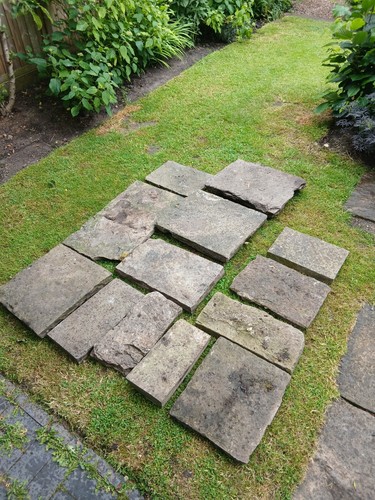 Job lot two square meters - -,