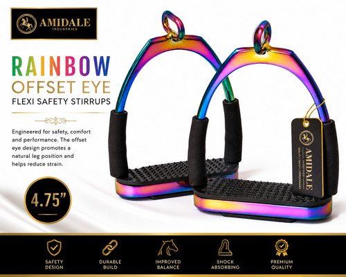 Rainbow offset eye flexi - offset,
