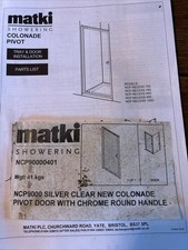 Matki Colonade Shower Door