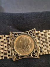 9ct Gold Gate Bracelet Inc