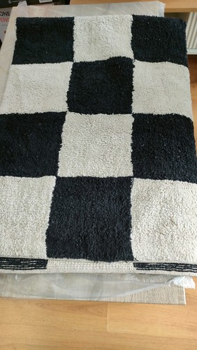 Checkerboad rug - checkerboad,