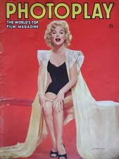 PHOTOPLAY APRIL 1957  JAYNE MANSFIELD, ELVIS PRESLEY, ANITA EKBERG, EARTHA KITT