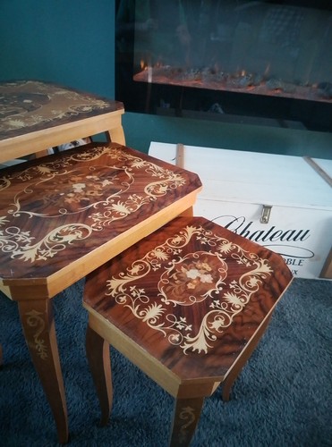 Nest tables retro with - of,