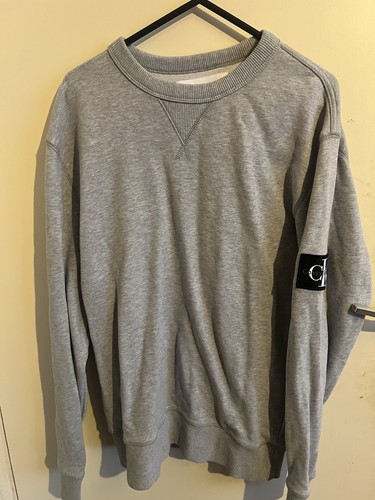 Calvin klein mens grey - grey, jumper
