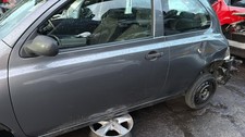 NISSAN MICRA S 3DR 2002 - 2006 DOOR PASSENGER SIDE FRONT LEFT N/S GREY [KY5]