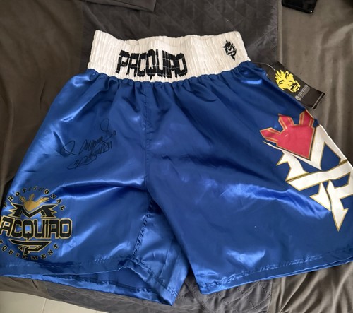 Manny pacquiao signed shorts - manny,