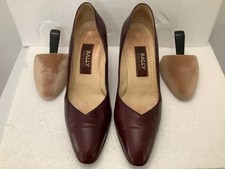 Bally Women's Burgundy Slip On