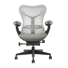 Herman Miller Mirra Fully Loaded Chair with Lumbar (Black Frame, Grey Back/Seat)