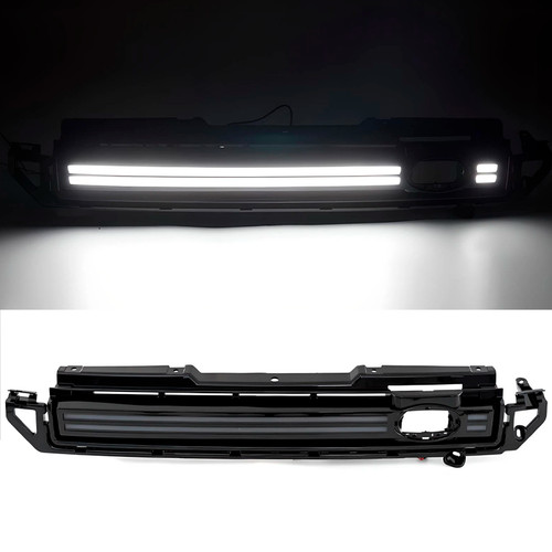 Led front grille light - grille,