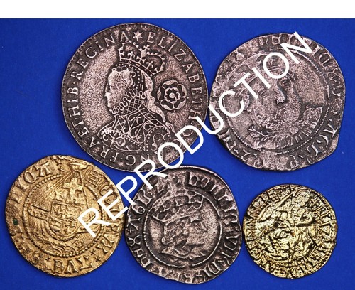 Tudor coins henry - 5,