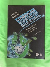 1992 European Cup Final Programme Barcelona v Sampdoria Wembley Very Good Condn