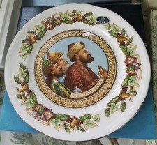 Aynsley Christmas Wall Plate We Three Kings 