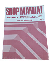 Honda Prelude Supplement 1990