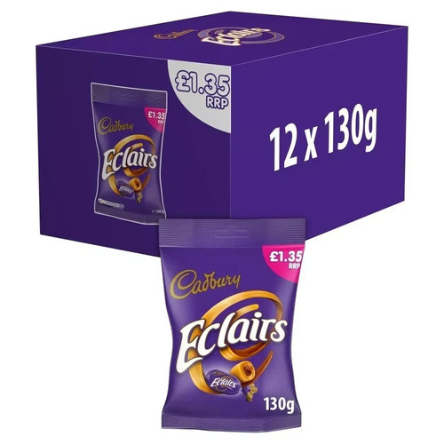 Cadbury chocolate eclairs bag - cadbury,